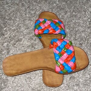 Nwob Beautiful Multicolor Slide slippers